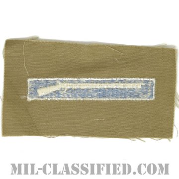 優秀歩兵章（Expert Infantryman Badge (EIB)）[カラー/カーキ生地/パッチ]画像