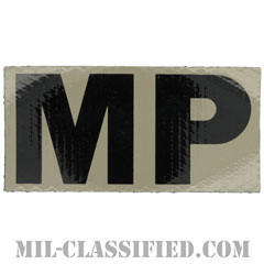MP（憲兵）（Military Police）[IR（赤外線）反射素材/4インチ幅/ベルクロ付パッチ]の画像