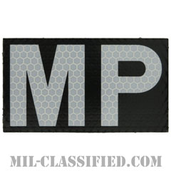 MP（憲兵）（Military Police）[IR（赤外線）反射素材/3.5インチ幅/ベルクロ付パッチ]画像