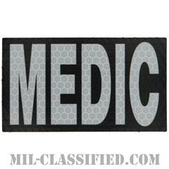 MEDIC（衛生兵）（Medic）[IR（赤外線）反射素材/3.5インチ幅/ベルクロ付パッチ]画像