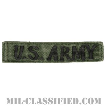 U.S.ARMY[サブデュード/横振り刺繍/ネームテープ/パッチ/中古1点物]画像