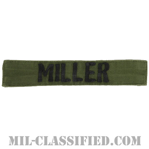 MILLER[サブデュード/横振り刺繍/ネームテープ/パッチ/中古1点物]の画像