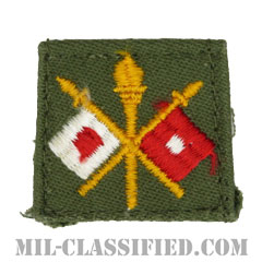 通信科章（Signal Corps）[カラー/兵科章/パッチ/中古1点物]の画像