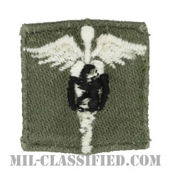 衛生業務科章（Medical Service Corps）[カラー/兵科章/パッチ/中古1点物]の画像