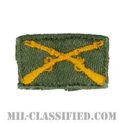 歩兵科章（Infantry Branch Insignia）[カラー/兵科章/パッチ/中古1点物]の画像