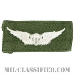 飛行士章 (ベーシック・パイロット)（Army Aviator (Pilot), Basic）[カラー/パッチ/中古1点物]の画像