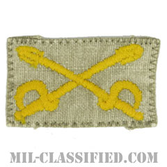 騎兵科章（Cavalry Branch Insignia）[カラー/兵科章/パッチ/中古1点物]の画像