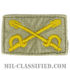 騎兵科章（Cavalry Branch Insignia）[カラー/兵科章/パッチ/中古1点物]の画像