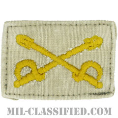 騎兵科章（Cavalry Branch Insignia）[カラー/兵科章/パッチ/中古1点物]の画像