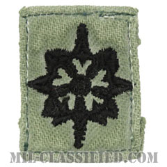 情報科章（Military Intelligence Corps）[サブデュード/兵科章/1960s/コットン100％/パッチ/中古1点物]の画像