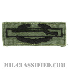 戦闘歩兵章 (ファースト)（Combat Infantryman Badge (CIB), First Award）[サブデュード/1960s/コットン100％/パッチ/中古1点物]の画像
