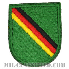 第10特殊部隊群（1st Battalion, 10th Special Forces Group）[カラー/カットエッジ/ベレーフラッシュパッチ/1点物]画像