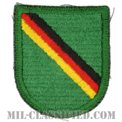 第10特殊部隊群（1st Battalion, 10th Special Forces Group）[カラー/カットエッジ/ベレーフラッシュパッチ/1点物]の画像