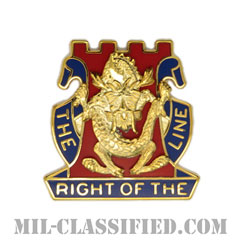 第14歩兵連隊（14th Infantry Regiment）[カラー/クレスト（Crest・DUI・DI）バッジ]画像