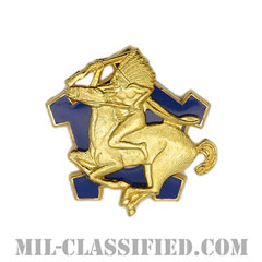 第9騎兵連隊（9th Cavalry Regiment）[カラー/クレスト（Crest・DUI・DI）バッジ]画像