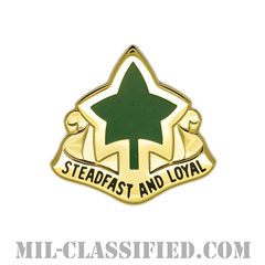 第4歩兵師団（4th Infantry Division）[カラー/クレスト（Crest・DUI・DI）バッジ]の画像