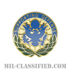 国防総省人事（Personnel In DOD and Joint Activities）[カラー/クレスト（Crest・DUI・DI）バッジ]の画像