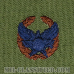 指揮官章（Commander's Badge）[サブデュード/ブルー刺繍/パッチ]の画像