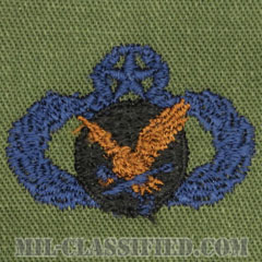 補給・燃料章 (マスター)（Supply and Fuels Badge, Master）[サブデュード/ブルー刺繍/パッチ]の画像
