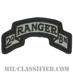 第75レンジャー連隊第2大隊（2nd Battalion, 75th Ranger Regiment）[UCP（ACU）/メロウエッジ/ベルクロ付パッチ]画像