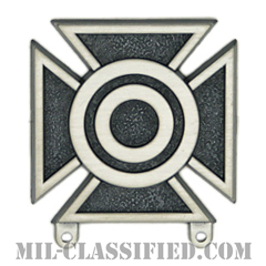射撃技術章 (シャープシューター)（Marksmanship Badge, Sharpshooter）[カラー/燻し銀/バッジ]画像