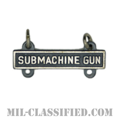 射撃技術章用バー (サブマシンガン)（Qualification Bar, SUBMACHINE GUN）[カラー/燻し銀]画像