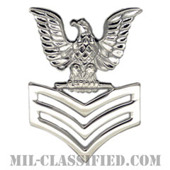 一等兵曹（Petty Officer First Class）[カラー/キャップ用階級章/バッジ]画像