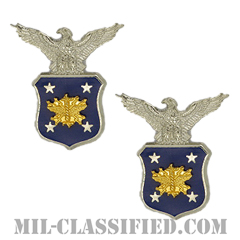 アメリカ合衆国空軍長官補佐官（Aide to the Secretary of the Air Force）[カラー/バッジ/ペア（2個1組）]の画像