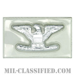 大佐（Colonel (COL)）[ビニールカバー（Plastic Encased）/空軍階級章/パッチ/ペア（2枚1組）]画像