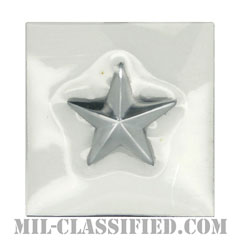 准将（Brigadier General (BG)）[ビニールカバー（Plastic Encased）/空軍階級章/パッチ/ペア（2枚1組）]の画像