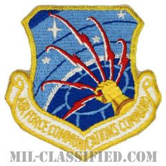 空軍通信コマンド（Air Force Communications Command）[カラー/カットエッジ/パッチ]の画像