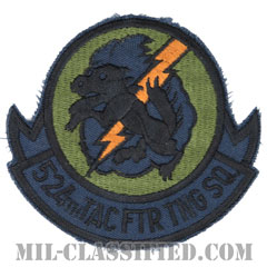第524戦術戦闘訓練隊（524th Tactical Fighter Training Squadron）[サブデュード/カットエッジ/パッチ]画像