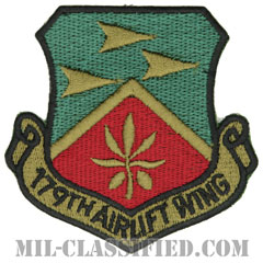 第179空輸航空団（179th Airlift Wing）[サブデュード/カットエッジ/パッチ]画像