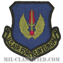 在欧アメリカ空軍（Air Forces In Europe Command）[サブデュード/カットエッジ/パッチ]の画像