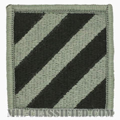 第3歩兵師団（3rd Infantry Division）[UCP（ACU）/メロウエッジ/ベルクロ付パッチ]の画像
