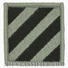 第3歩兵師団（3rd Infantry Division）[UCP（ACU）/メロウエッジ/ベルクロ付パッチ]画像