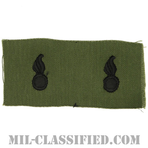 兵器科章（Ordnance Corps）[サブデュード/1960s/コットン100％/パッチ/ペア（2枚1組）]の画像