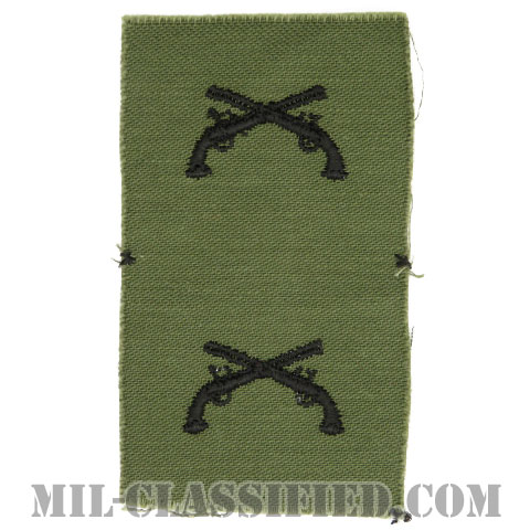 憲兵科章（Military Police Corps）[サブデュード/1960s/コットン100％/パッチ/ペア（2枚1組）]の画像
