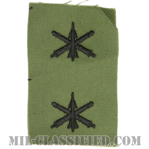 防空砲兵科章（Air Defense Artillery）[サブデュード/1960s/コットン100％/パッチ/ペア（2枚1組）]の画像