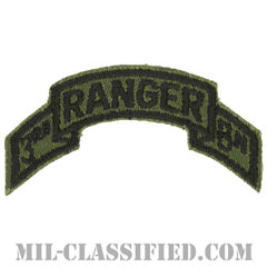 第75レンジャー連隊第3大隊（3rd Battalion, 75th Ranger Regiment）[サブデュード/1984-1986/カットエッジ/パッチ]の画像