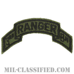 第75レンジャー連隊第3大隊（3rd Battalion, 75th Ranger Regiment）[サブデュード/1984-1986/カットエッジ/パッチ]画像