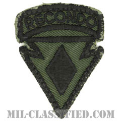 第5歩兵師団リコンドースクール（5th Infantry Division Recondo School）[サブデュード/カットエッジ/パッチ/中古1点物]の画像