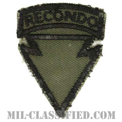 第4歩兵師団リコンドースクール（4th Infantry Division Recondo School）[サブデュード/カットエッジ/パッチ/中古1点物]の画像