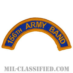 第156音楽隊タブ（156th Army Band Tab）[カラー/メロウエッジ/パッチ]画像