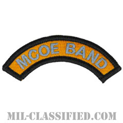 高等機動センター音楽隊タブ（Maneuver Center of Excellence Band Tab）[カラー/メロウエッジ/パッチ]の画像