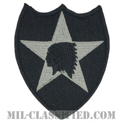 第2歩兵師団（2nd Infantry Division）[UCP（ACU）/メロウエッジ/ベルクロ付パッチ]画像