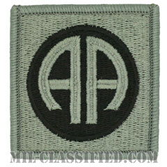 第82空挺師団（82nd Airborne Division）[UCP（ACU）/メロウエッジ/ベルクロ付パッチ]の画像