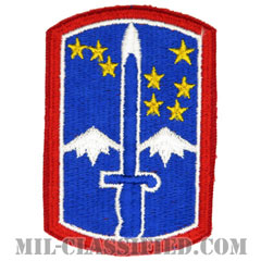 第172歩兵旅団（172nd Infantry Brigade）[カラー/カットエッジ/パッチ]の画像