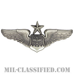 航空士章 (ナビゲーター・シニア)（Navigator/Observer Badge, Senior）[カラー/燻し銀/バッジ]画像