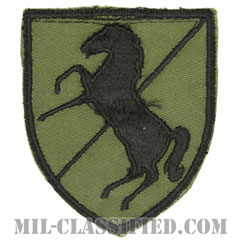 第11機甲騎兵連隊（11th Armored Cavalry Regiment）[サブデュード/カットエッジ/パッチ/1点物]の画像